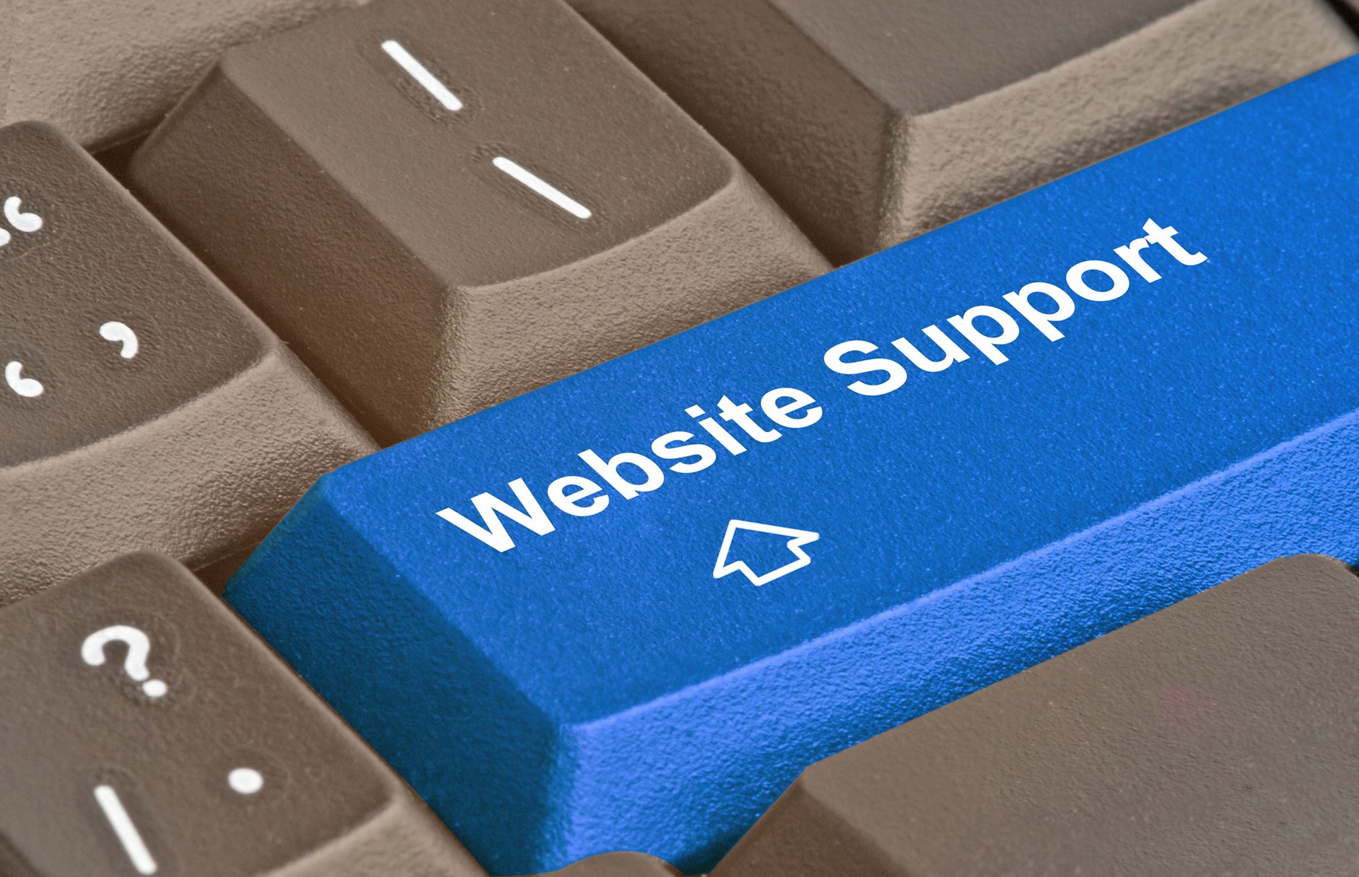 Clave para el soporte de sitio web